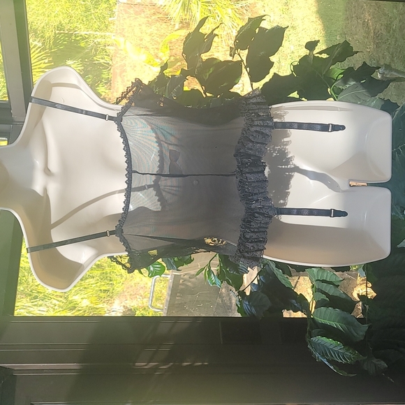 Bustier vintage size 2x black/red - Picture 6 of 7